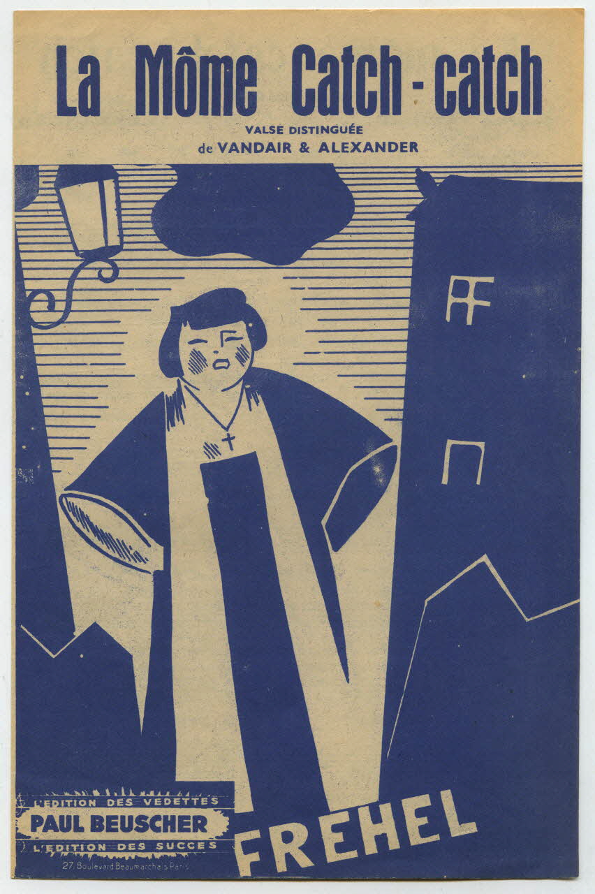 Maurice Vandair ; Maurice Alexander ; Fréhel ; Paul Beuscher chanson petit format Île-de-France, France 1938 1966.184.8 Photo