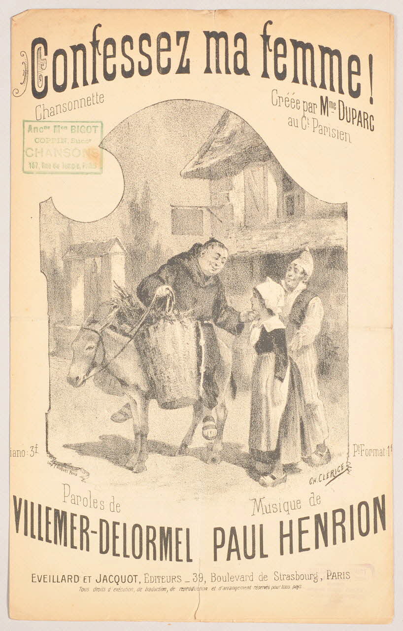 chanson petit format 1966.187.36 Photo