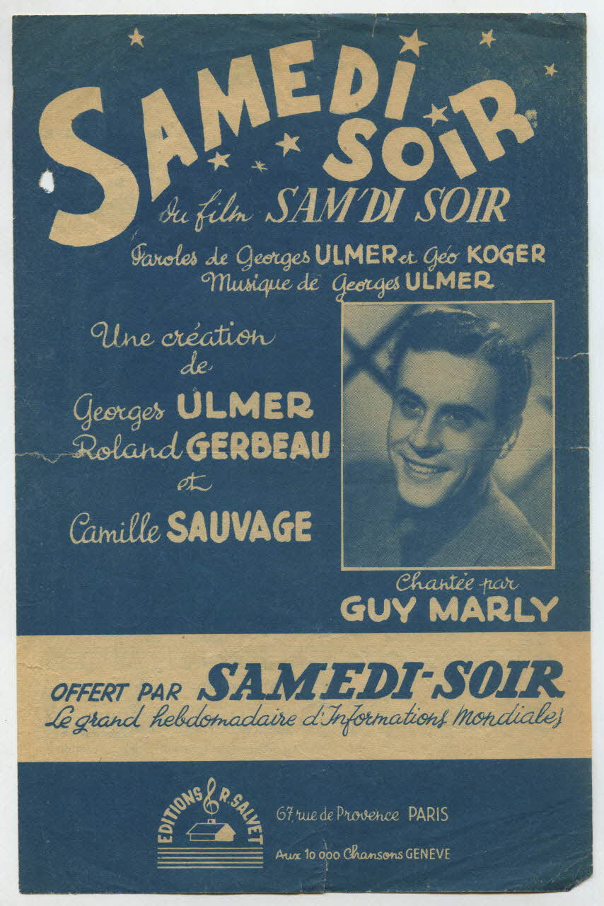 chanson petit format 1966.189.101 Photo