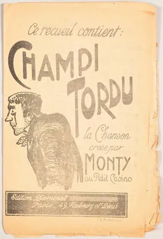 Lucien Dommel ; Romain Desmoulins ; Valfy ; Monty chanson petit format Île-de-France, France 1912 1966.189.106  Photo