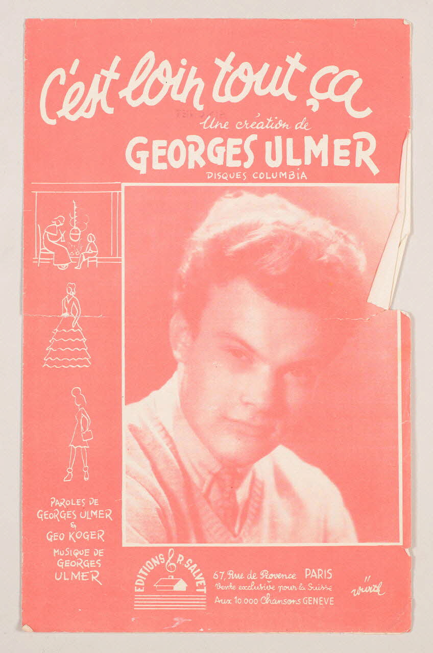 Géo Koger ; Georges Ulmer ; Robert Salvet chanson petit format Île-de-France, France 1945 1966.189.124 Photo