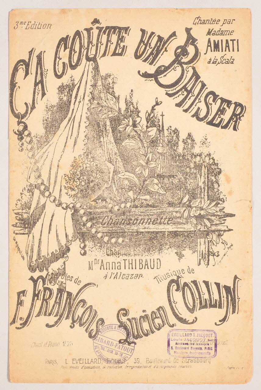 chanson petit format 1966.189.36 Photo