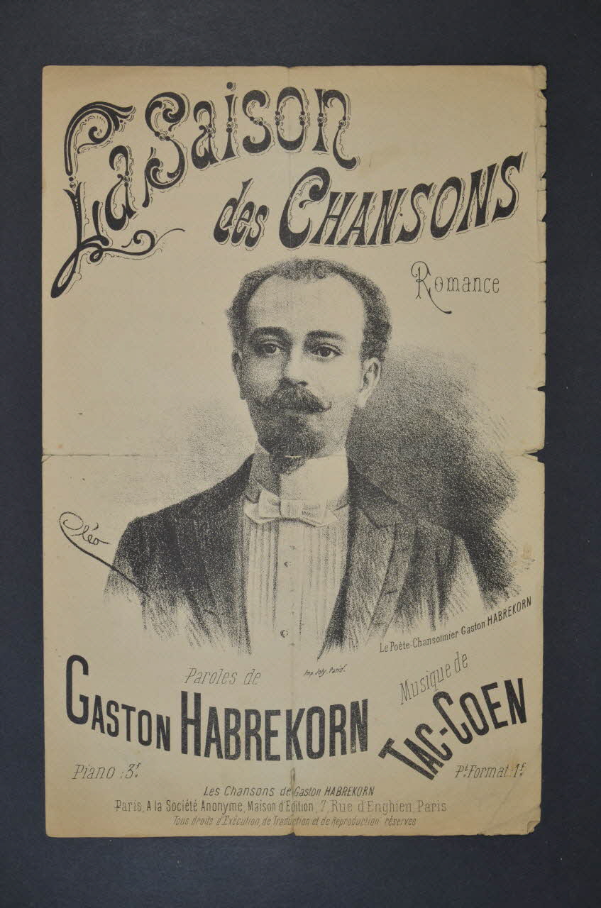 partition de musique petit format 1967.178.32 Photo Mucem