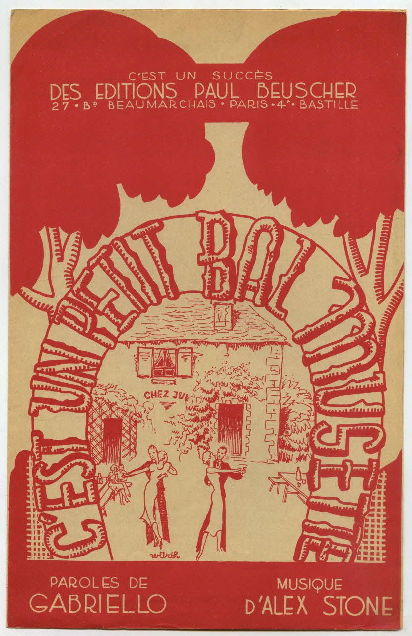 J. Gabriello ; Alex Stone ; Paul Beuscher chanson petit format Île-de-France, France 1936 1966.190.34 Photo