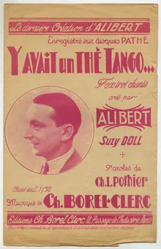 Charles-Louis Pothier ; Charles Borel-Clerc ; Henri Alibert chanson petit format Île-de-France, France 1928 1966.190.67  Photo