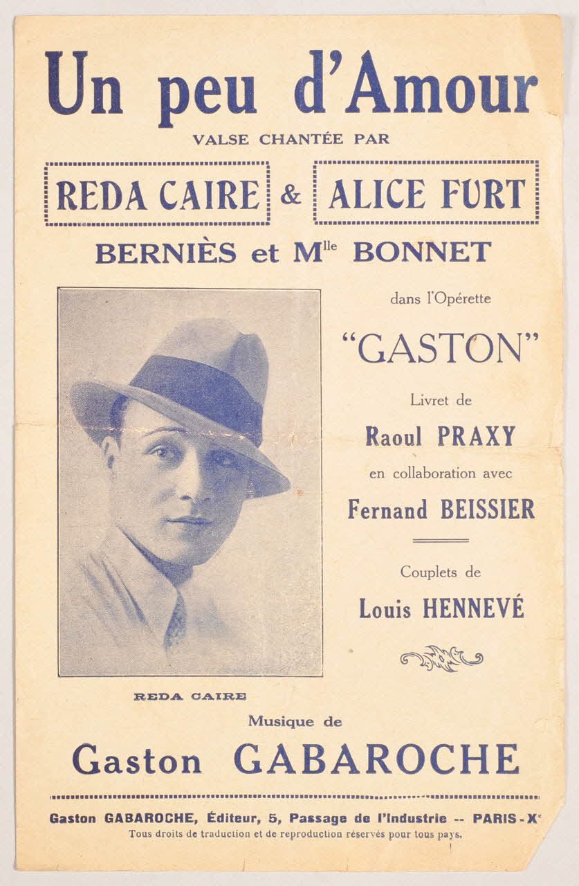 chanson petit format 1966.190.78 Photo