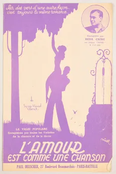 Syam ; Gaston Claret ; André Viaud ; Reda Caire ; Paul Beuscher chanson petit format Île-de-France, France 1938 1966.190.79 Photo
