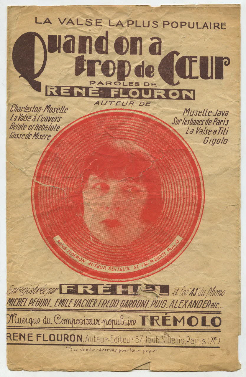 partition de musique petit format 1966.190.97 Photo