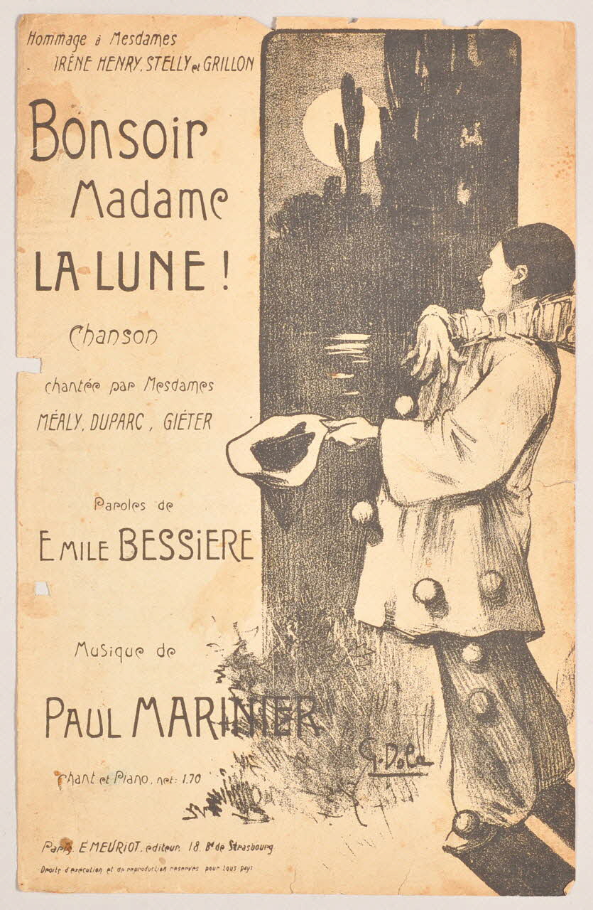 chanson petit format 1966.192.12 Photo