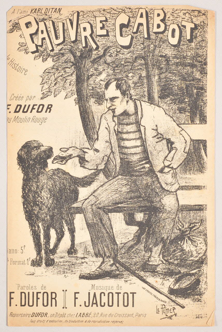 chanson petit format 1966.192.15 Photo