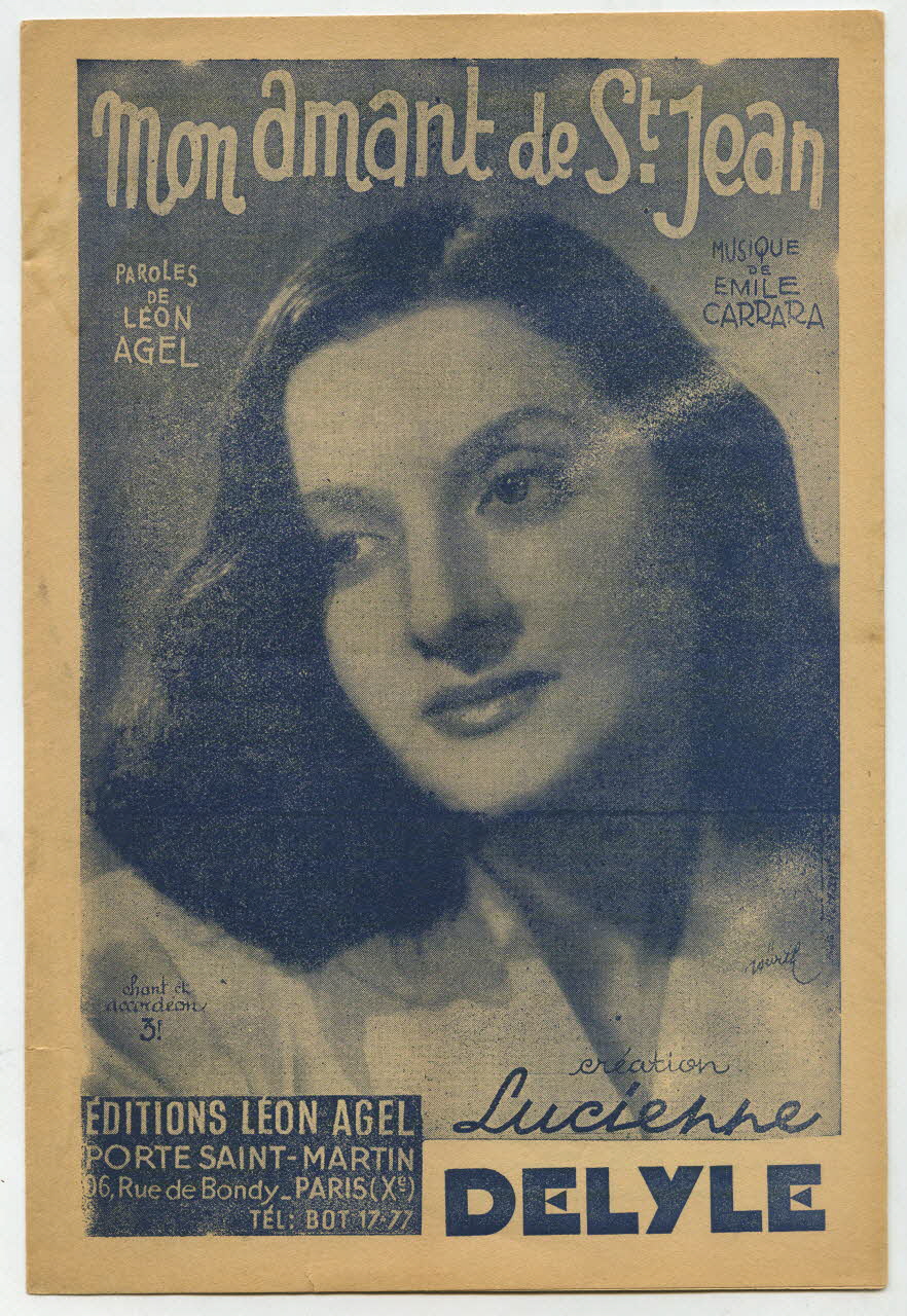 chanson petit format 1966.192.34 Photo