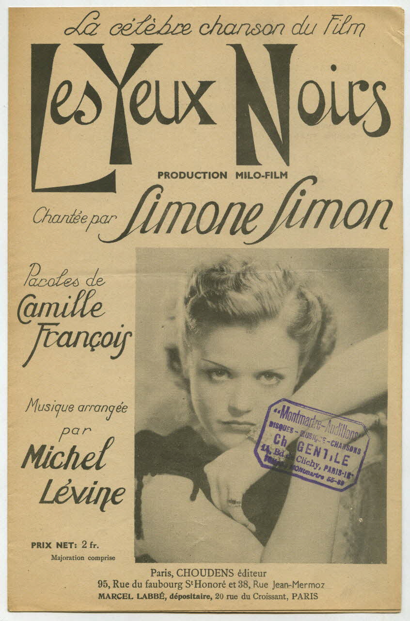 chanson petit format 1966.192.53 Photo