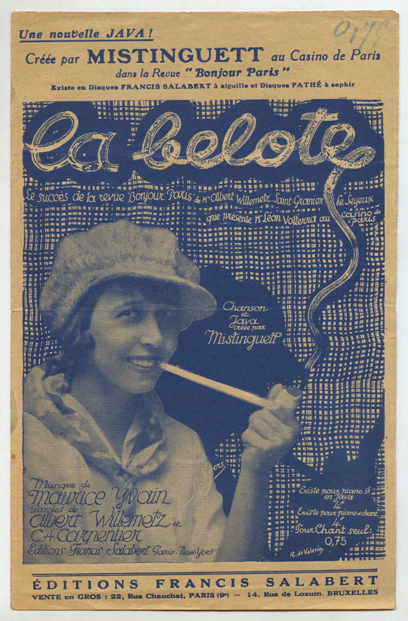 chanson petit format 1966.194.7 Photo