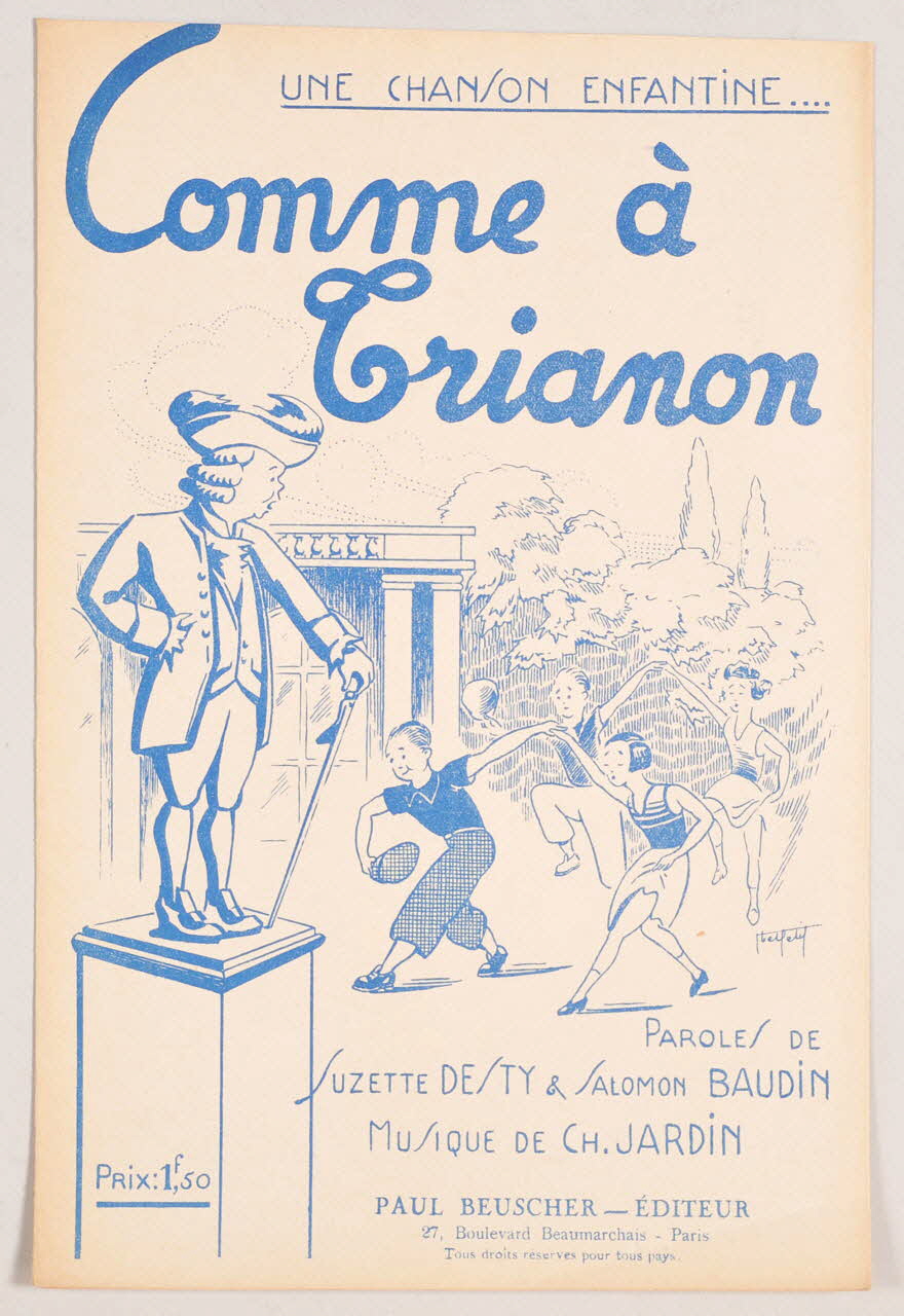 chanson petit format 1966.196.26 Photo