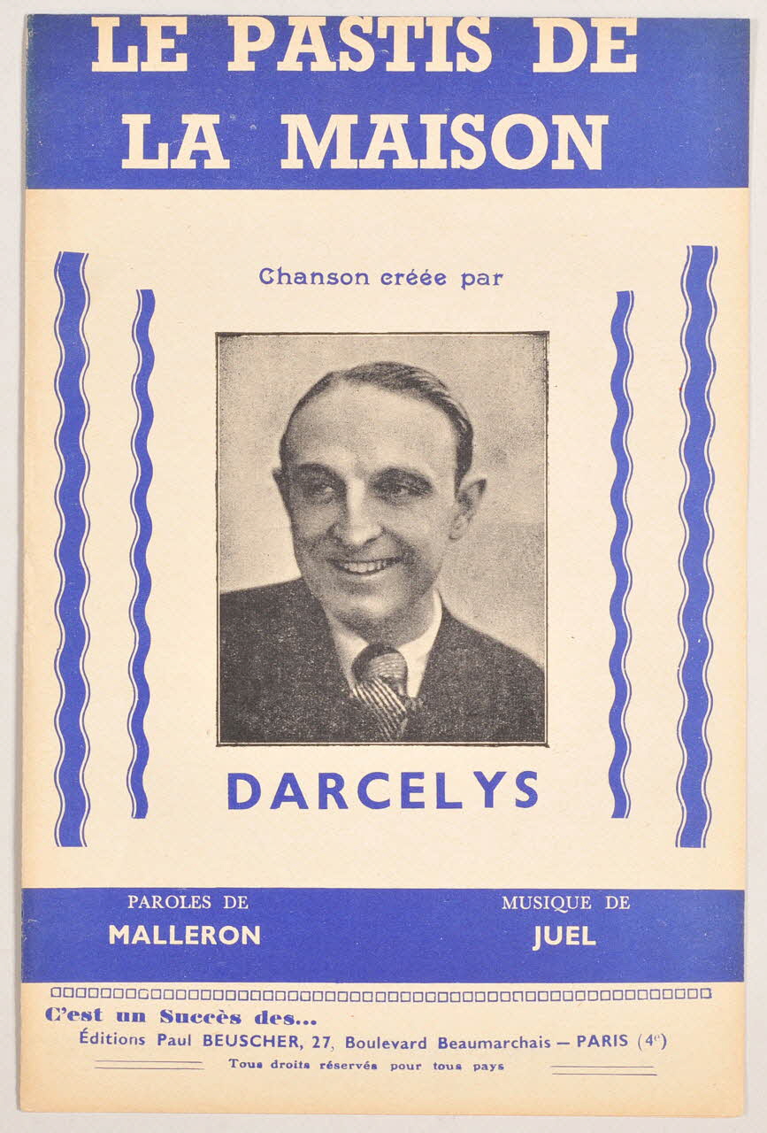 chanson petit format 1966.196.3 Photo