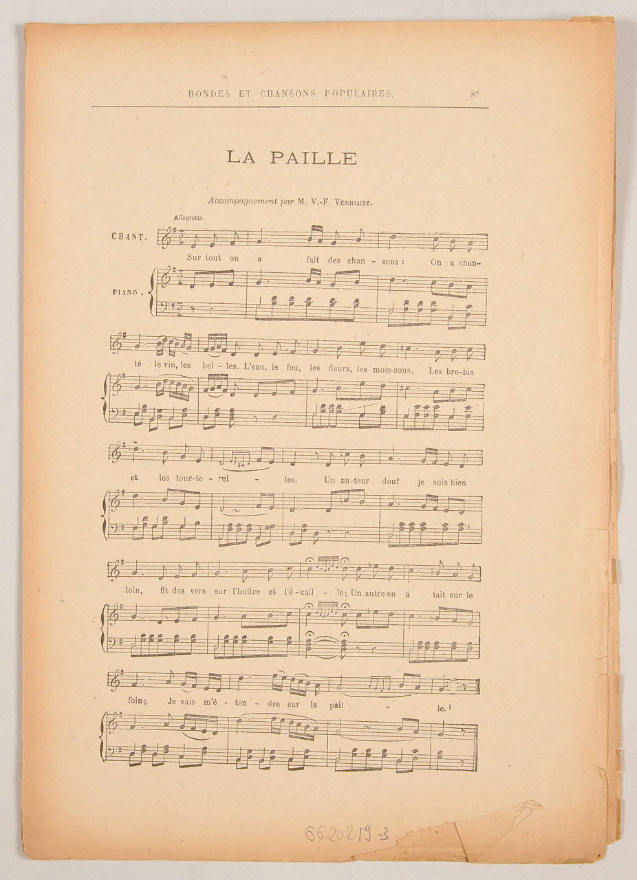 recueil petit format 1966.202.19.3-5 Photo