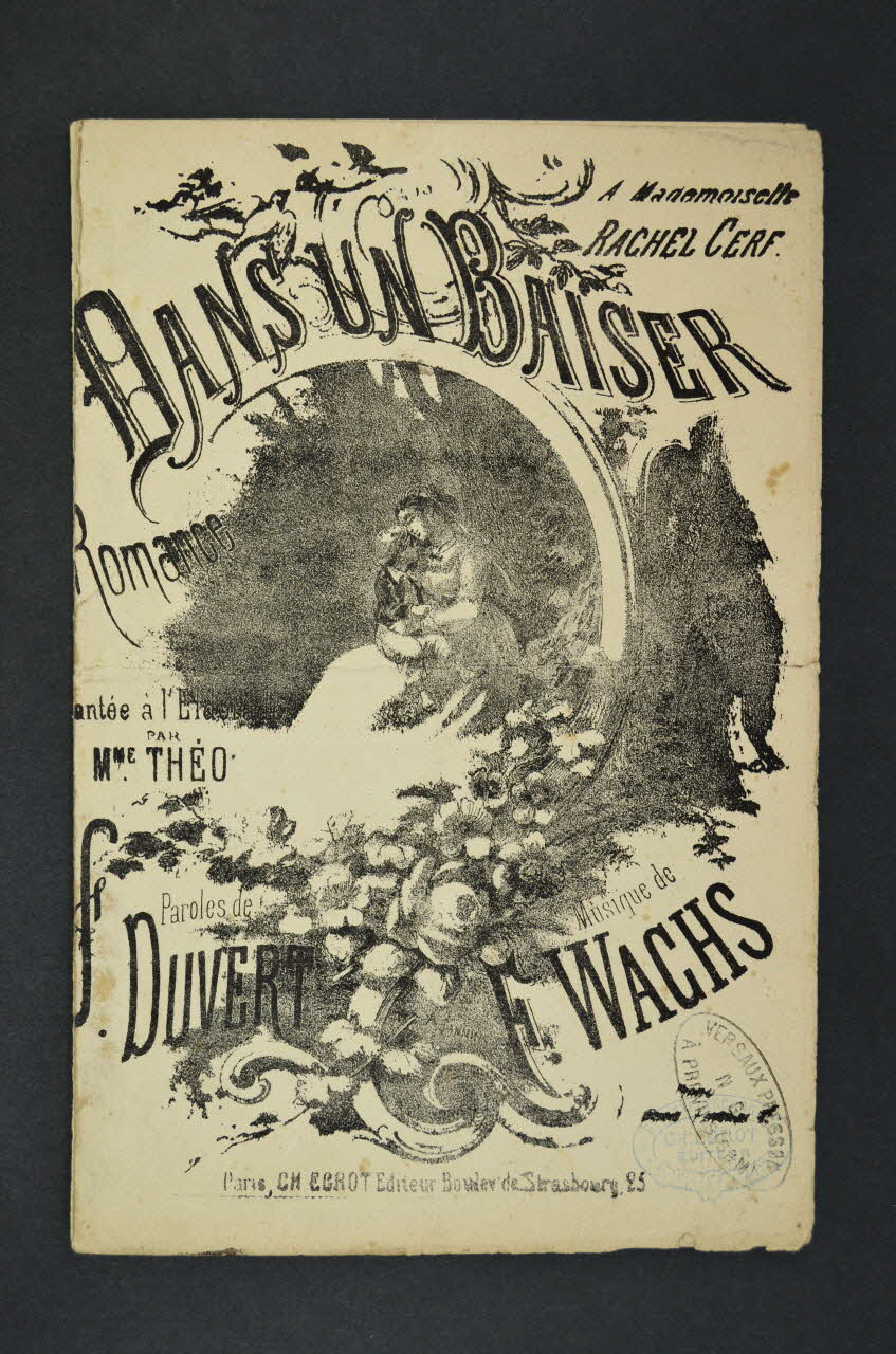 partition de musique petit format 1967.178.36 Photo Mucem