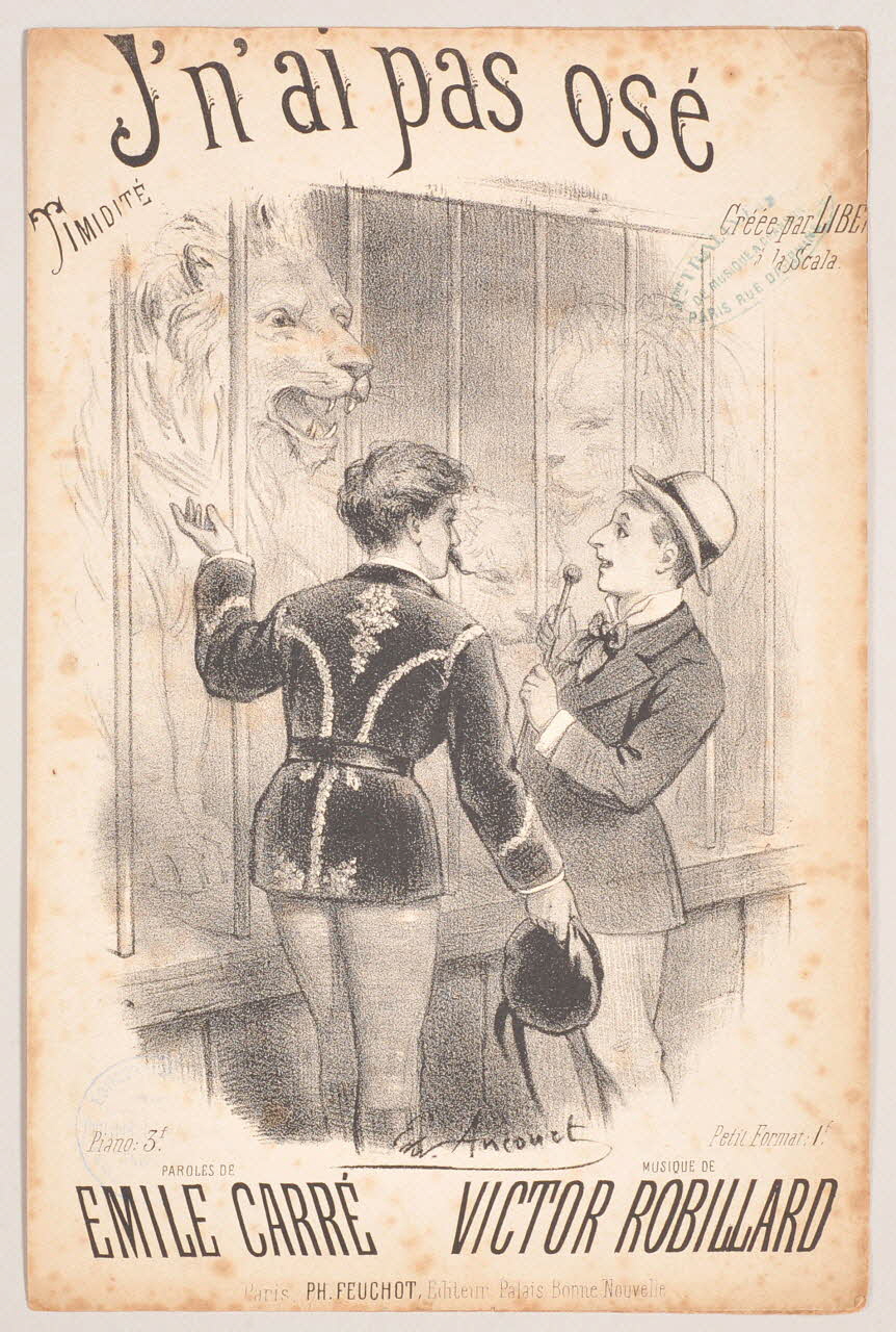 chanson petit format 1966.202.5 Photo