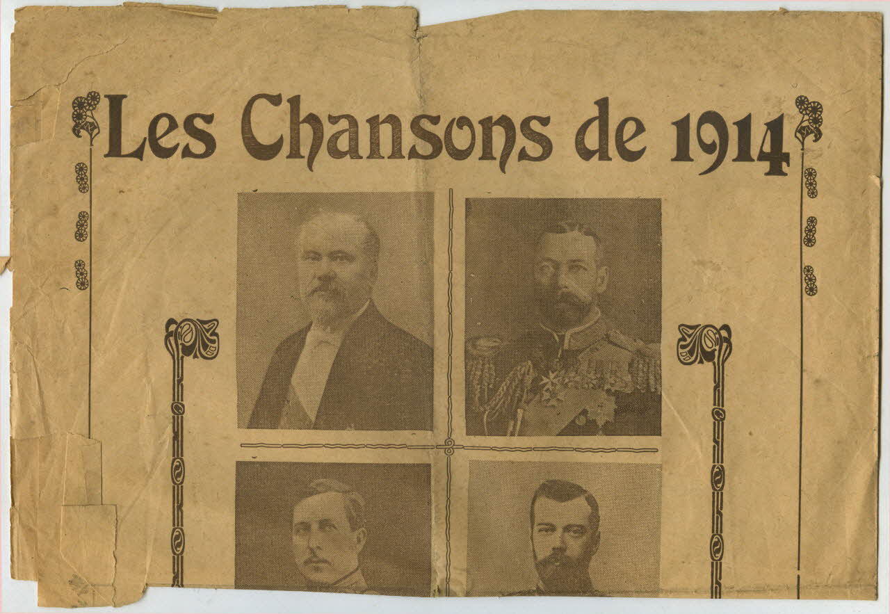 Christian ; Jules Hubert chanson petit format 1914 1966.203.54 Photo