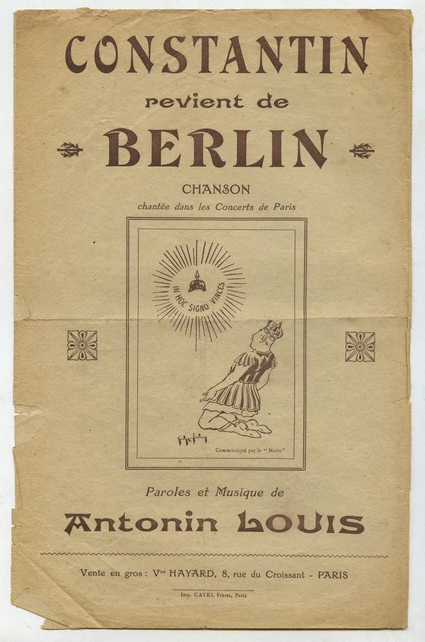 chanson petit format 1966.205.4 Photo