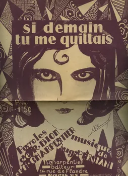 chanson petit format 1966.206.7  Photo