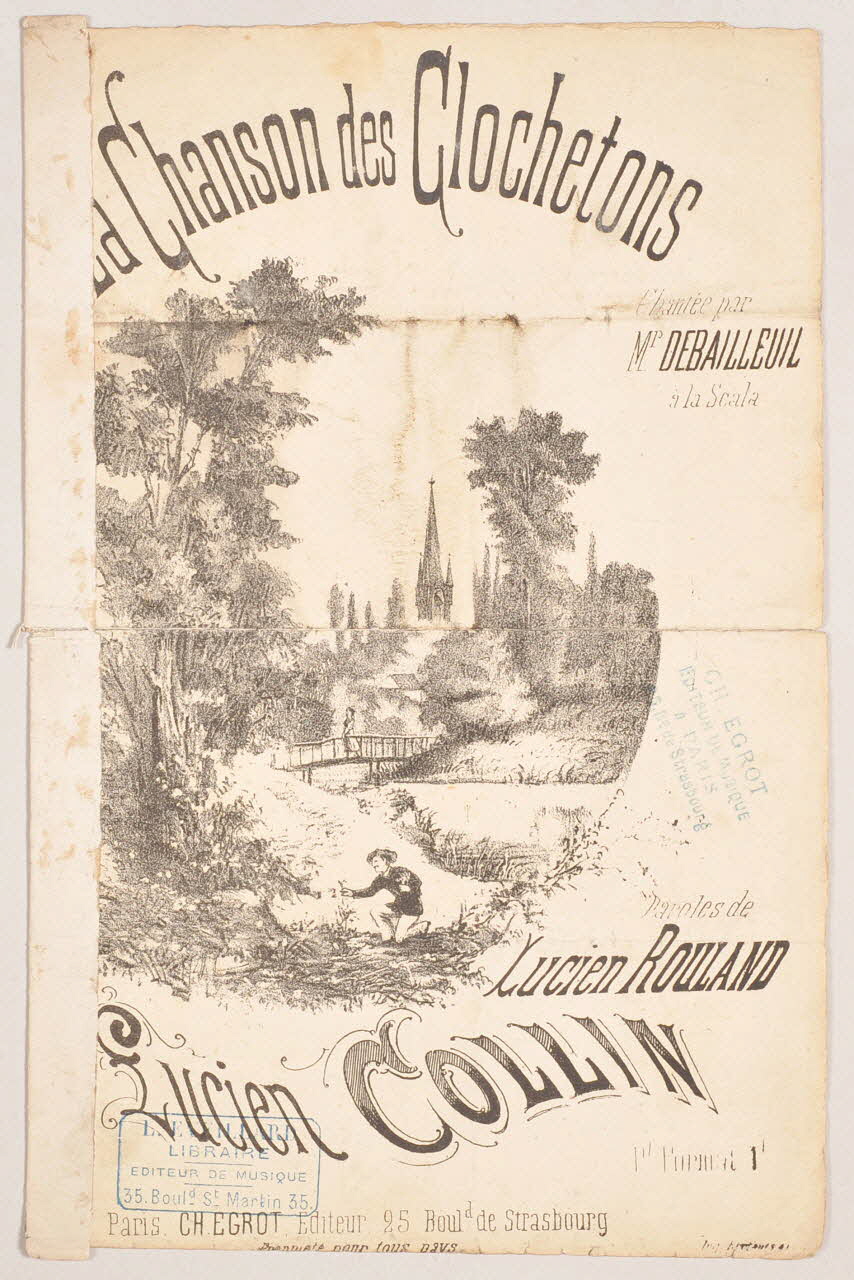 chanson petit format 1966.208.37 Photo