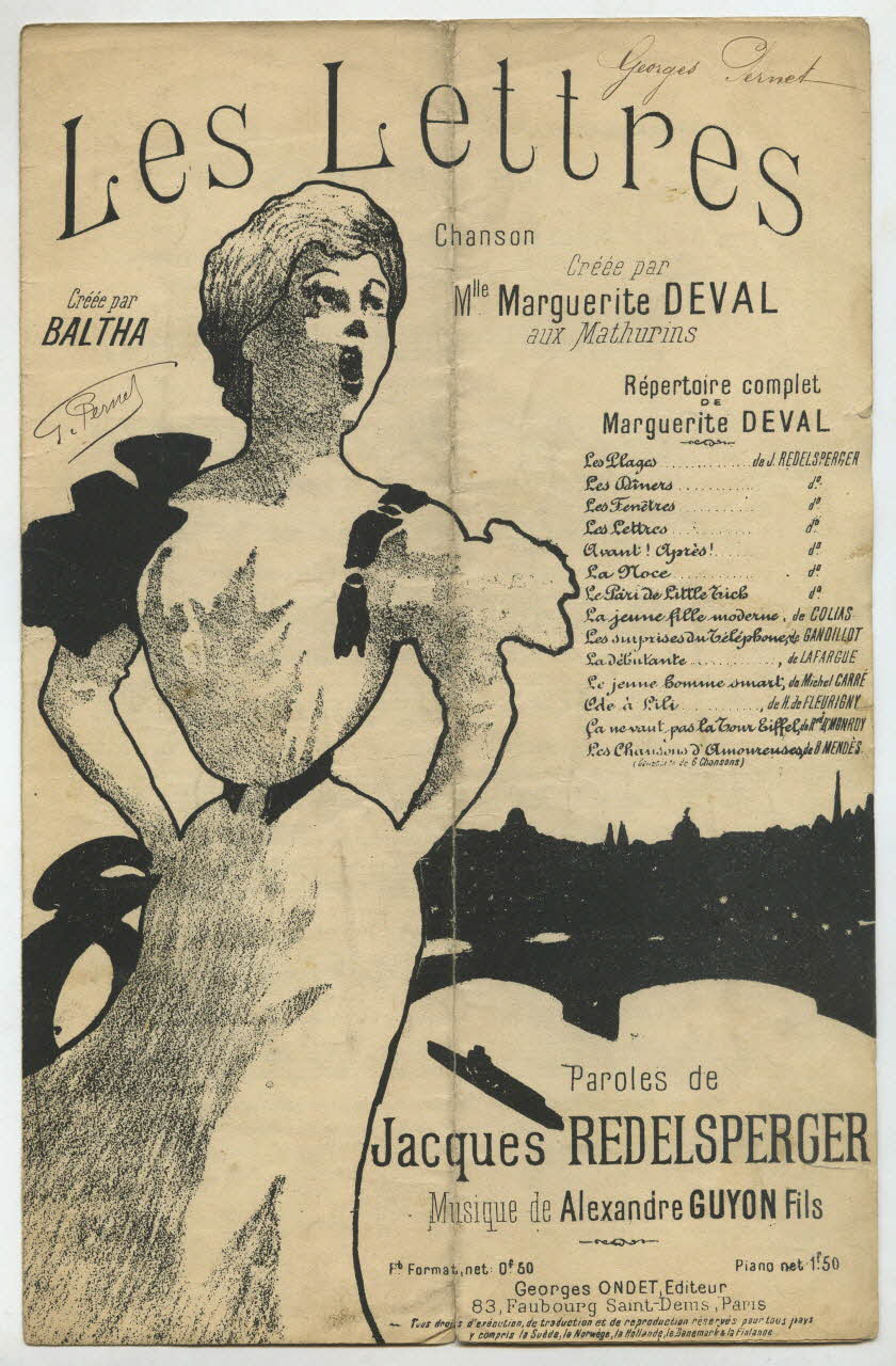 chanson petit format 1966.208.53 Photo