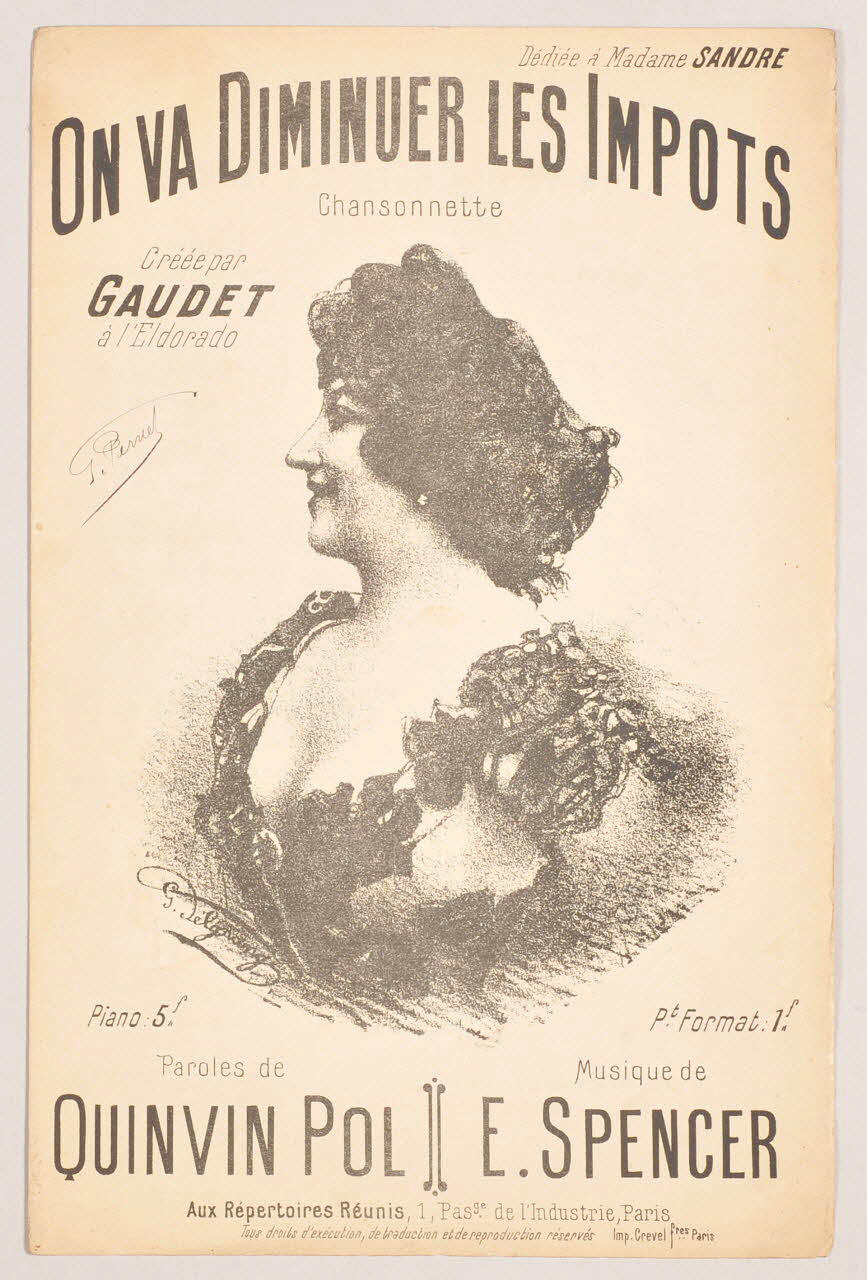 chanson petit format 1966.208.55 Photo