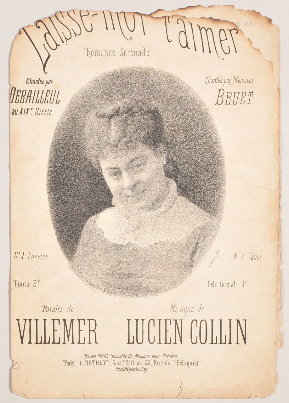 chanson petit format 1966.208.57 Photo