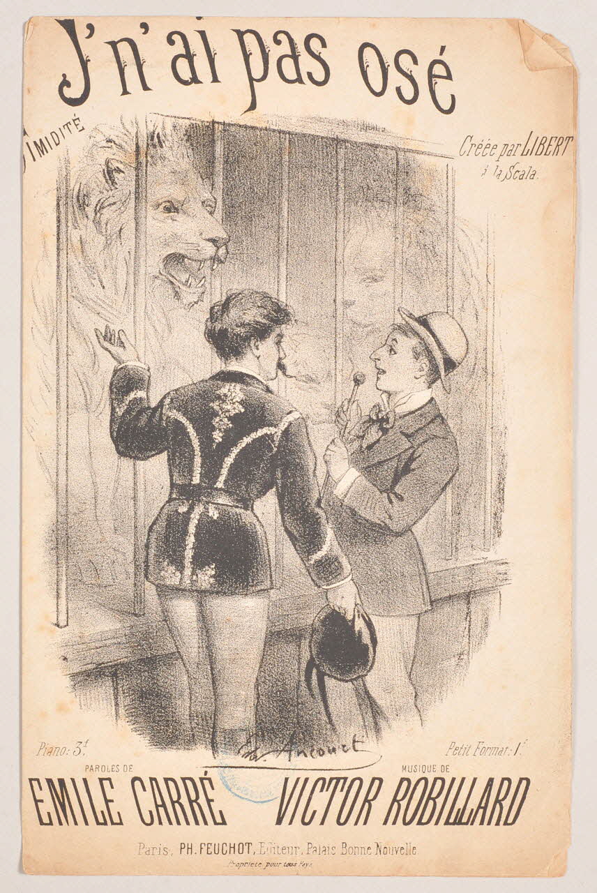 chanson petit format 1966.213.1 Photo