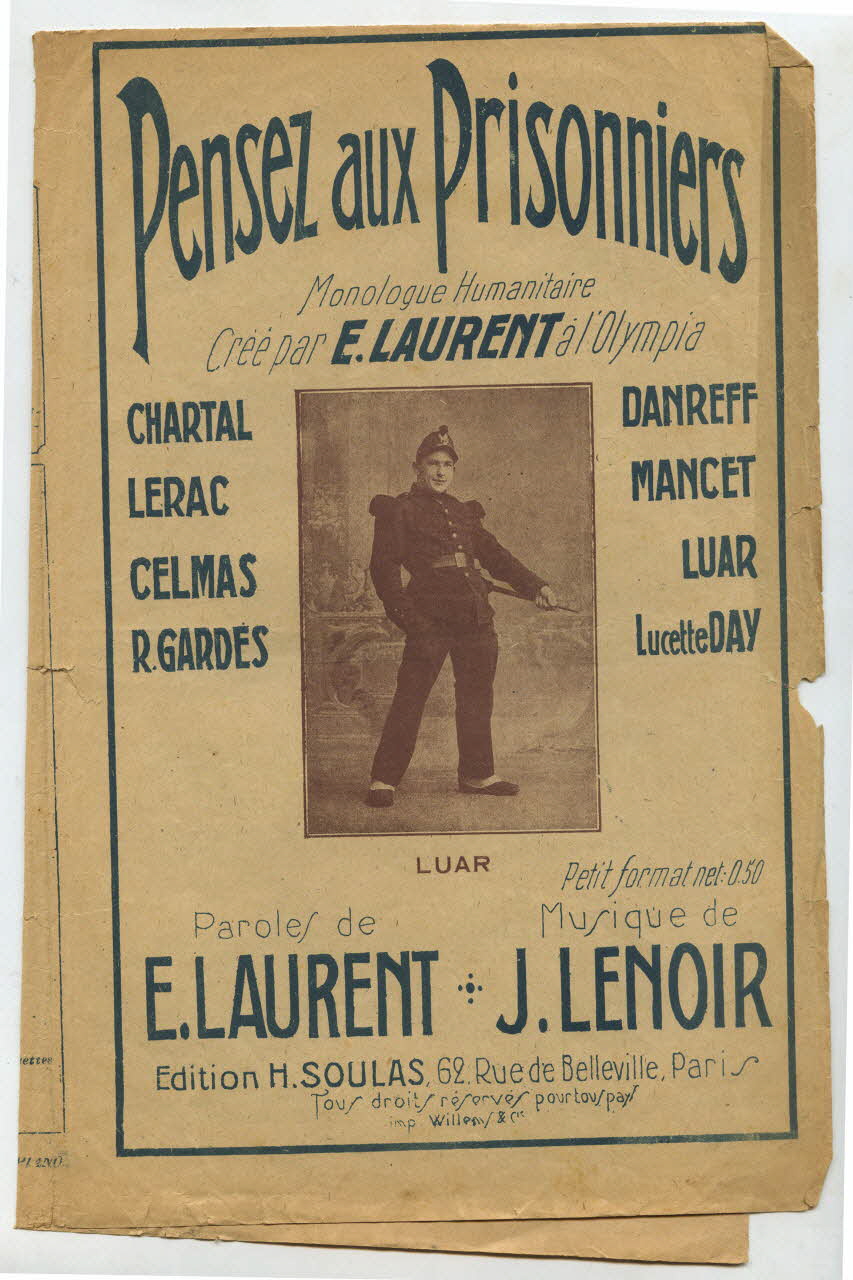 chanson petit format 1967.179.100 Photo