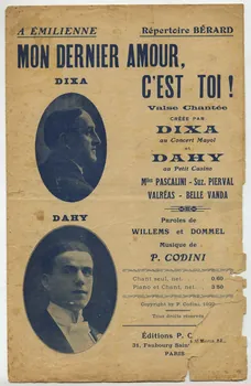 chanson petit format 1967.179.121  Photo