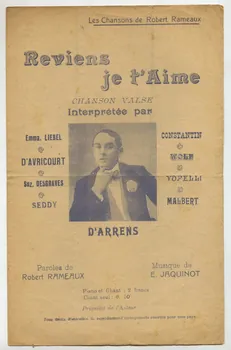 chanson petit format 1967.179.131 Photo