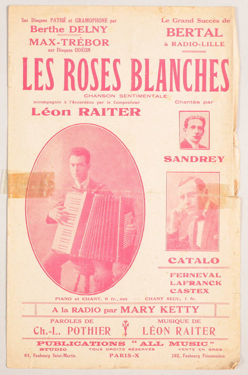 chanson petit format 1967.179.151 Photo