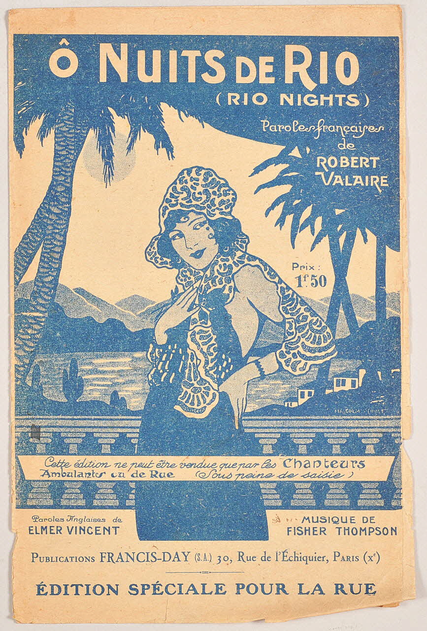 partition de musique petit format 1967.179.160.1 Photo