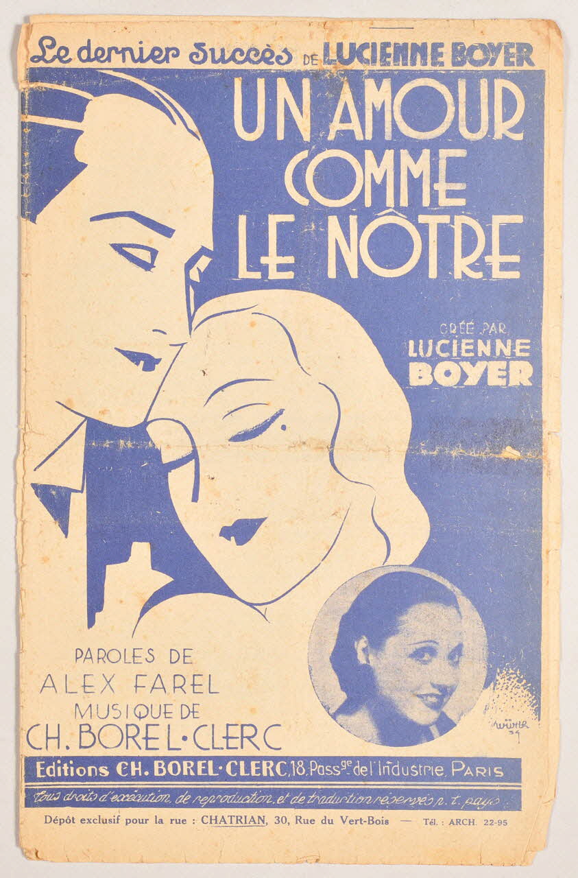 chanson petit format 1967.179.163 Photo