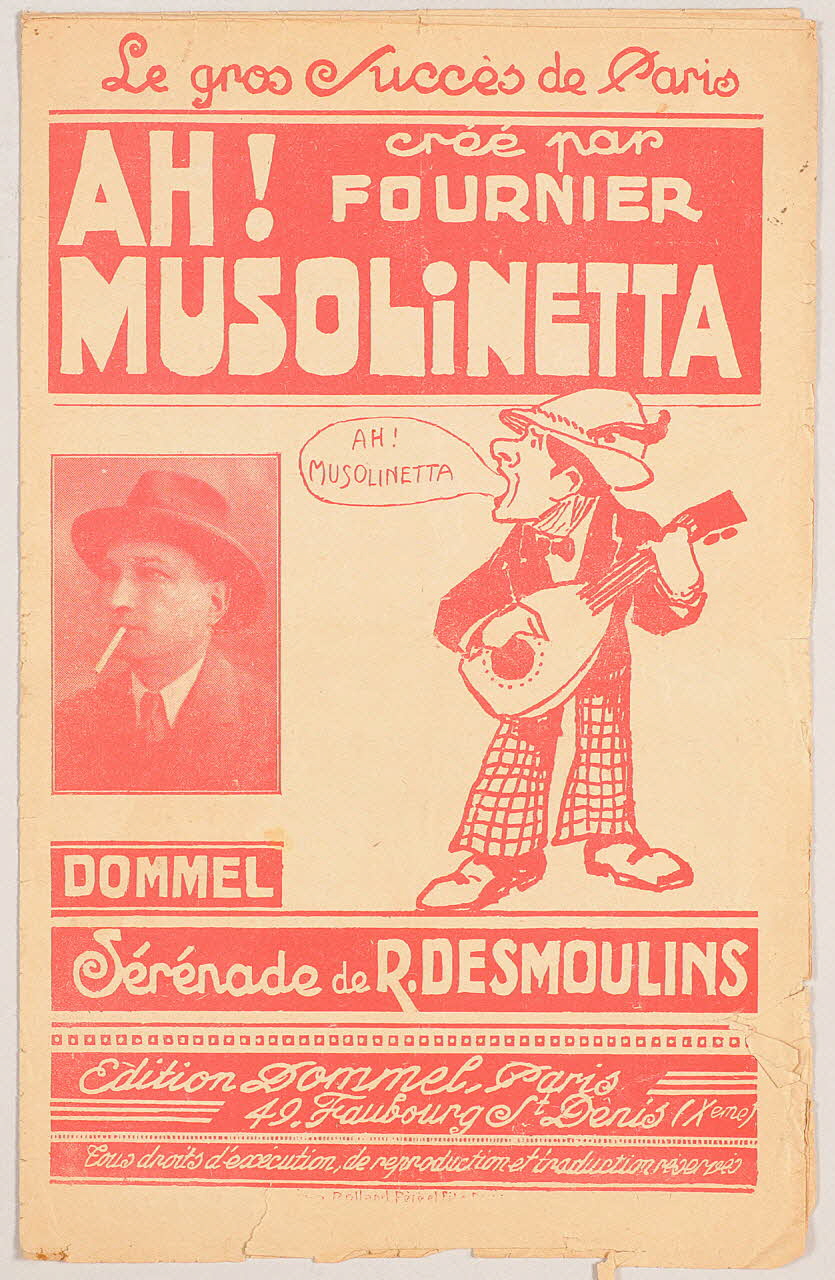 chanson petit format 1967.179.205.1-6 Photo