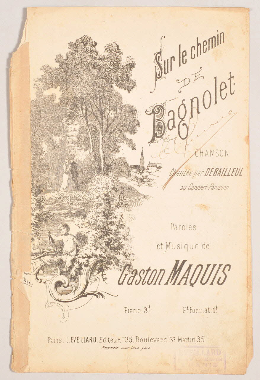 chanson petit format 1967.179.30 Photo