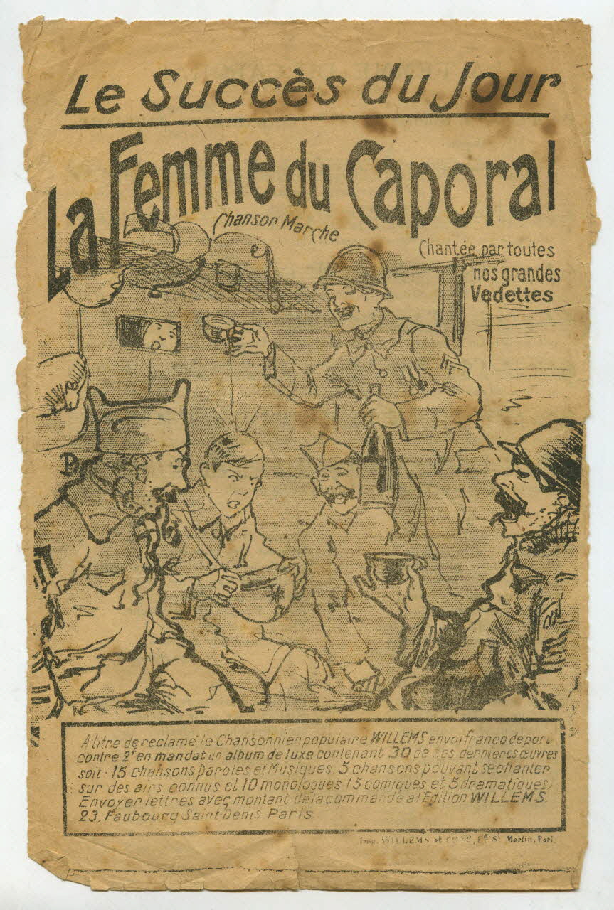 chanson petit format 1967.179.56 Photo