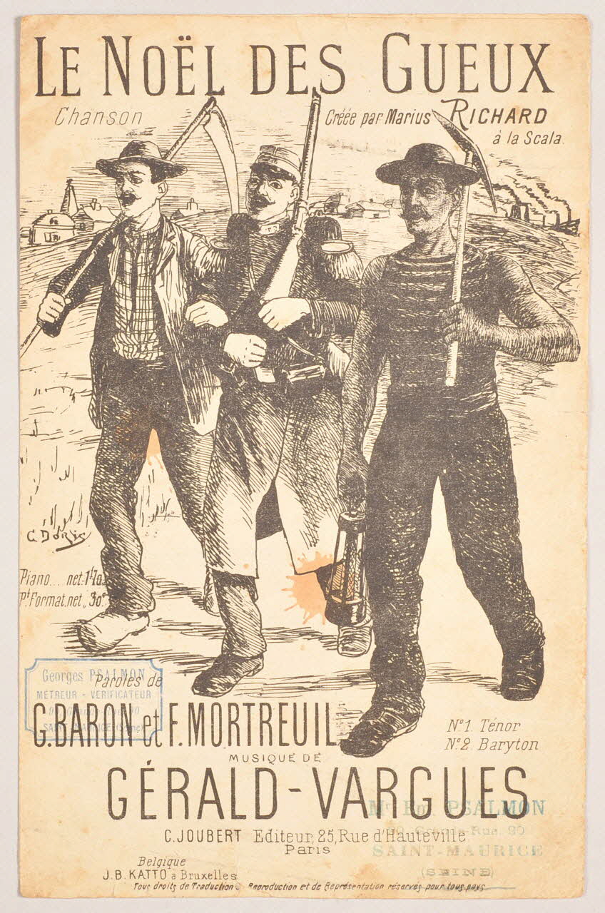 chanson petit format 1967.179.58 Photo