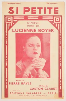 chanson petit format 1967.179.89  Photo