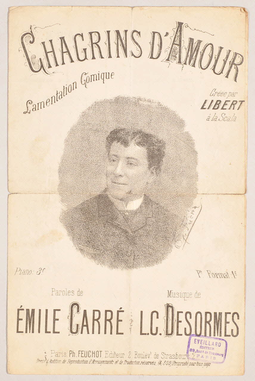 chanson petit format 1965.183.33 Photo