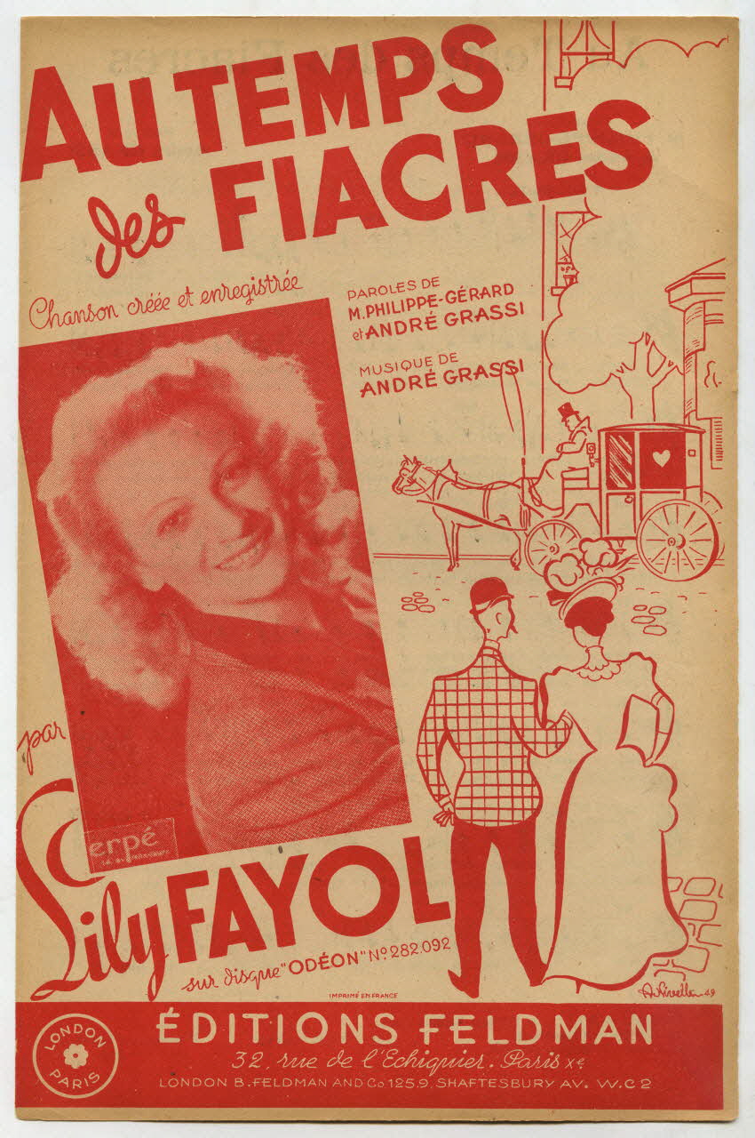 partition de musique petit format 1969.88.1010 Photo