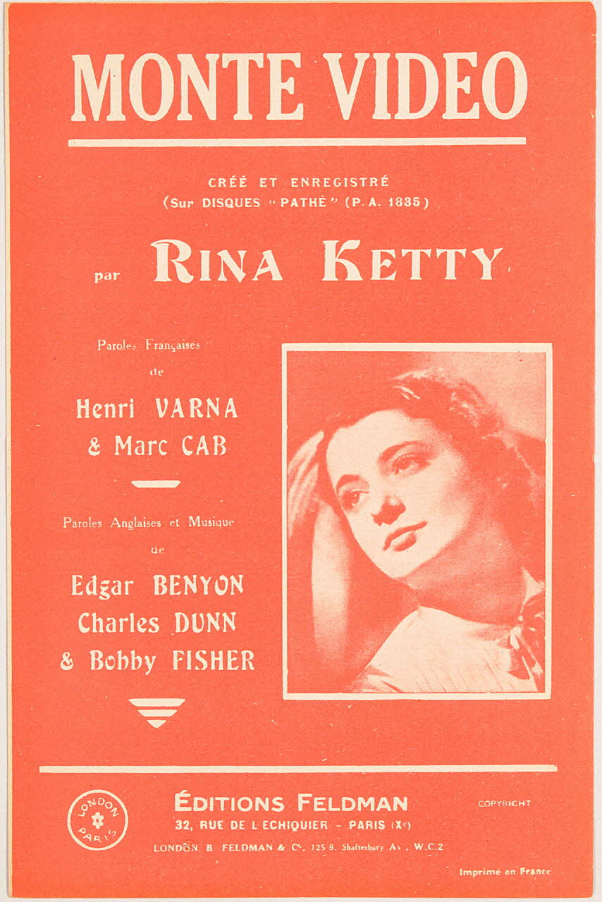 chanson petit format 1969.88.1020 Photo