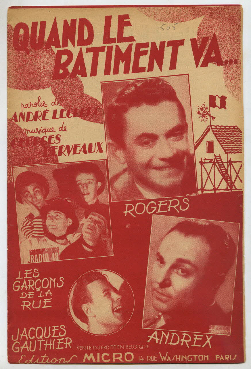 chanson petit format 1969.88.1074 Photo