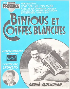 partition de musique Binious et coiffes blanches 1969.88.1082 Photo