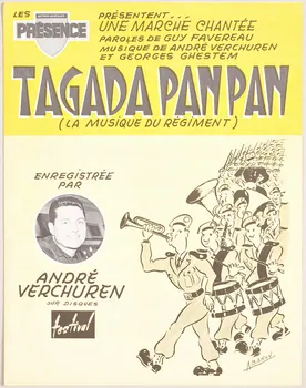 partition de musique Tagada Pan Pan 1969.88.1091 Photo