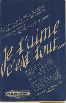 chanson petit format 1969.88.113  Photo