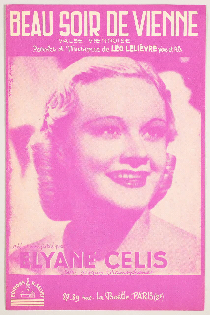 chanson petit format 1969.88.1390 Photo