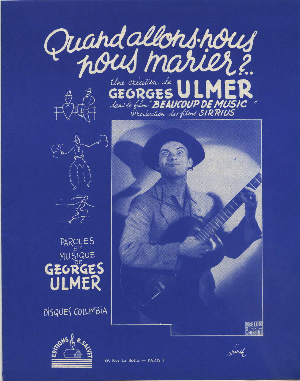 partition de musique Quand allons-nous nous marier ? 1969.88.1419 Photo